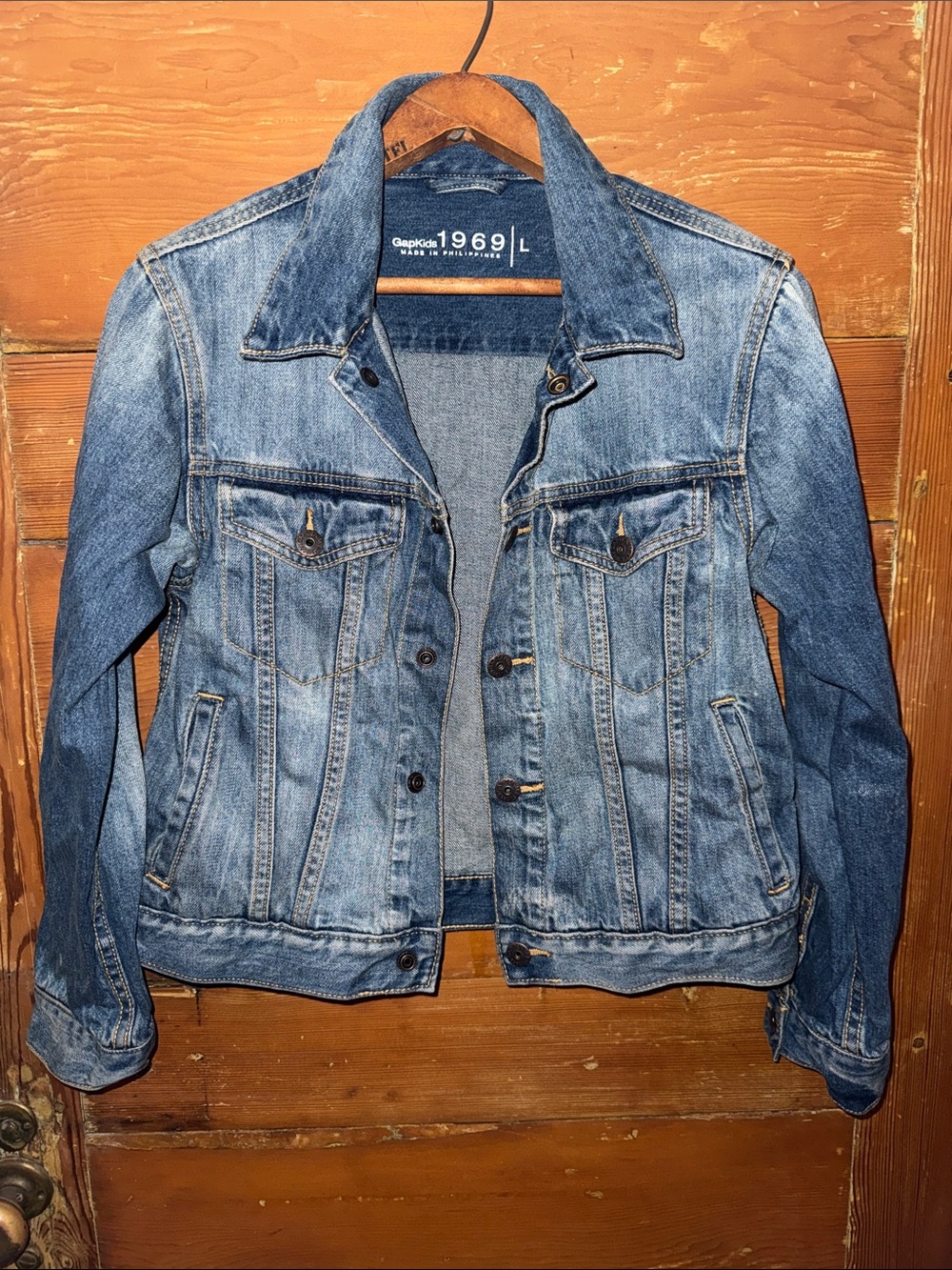 GAP Medium Blue Kids Denim Jacket